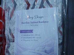 Lenjerie de pat bumbac satinat ranforce